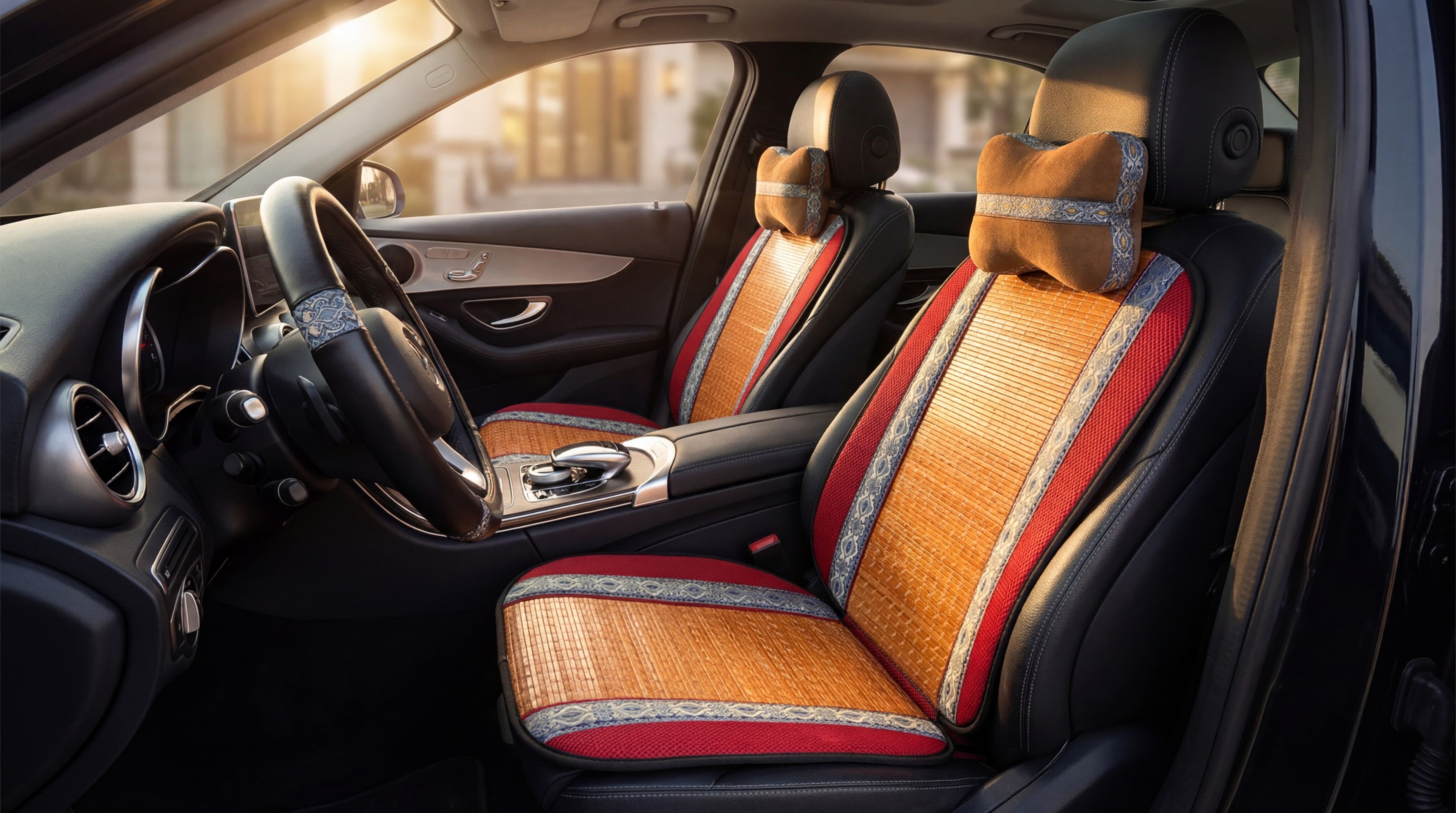 Ensemble Auto Premium Atlas – Bambou & Sfifa Marocaine
