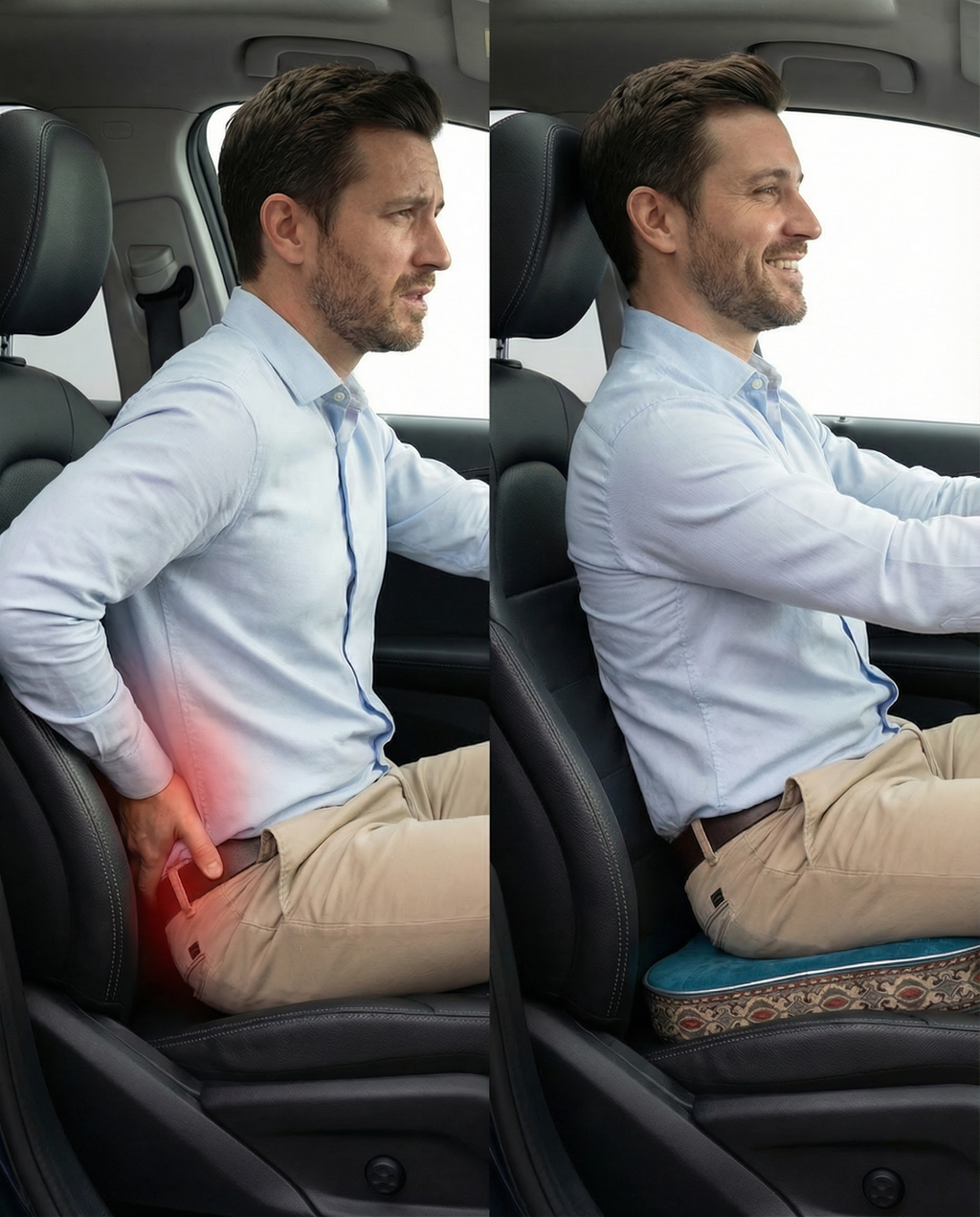 Coussin Orthopédique Coccyx Premium