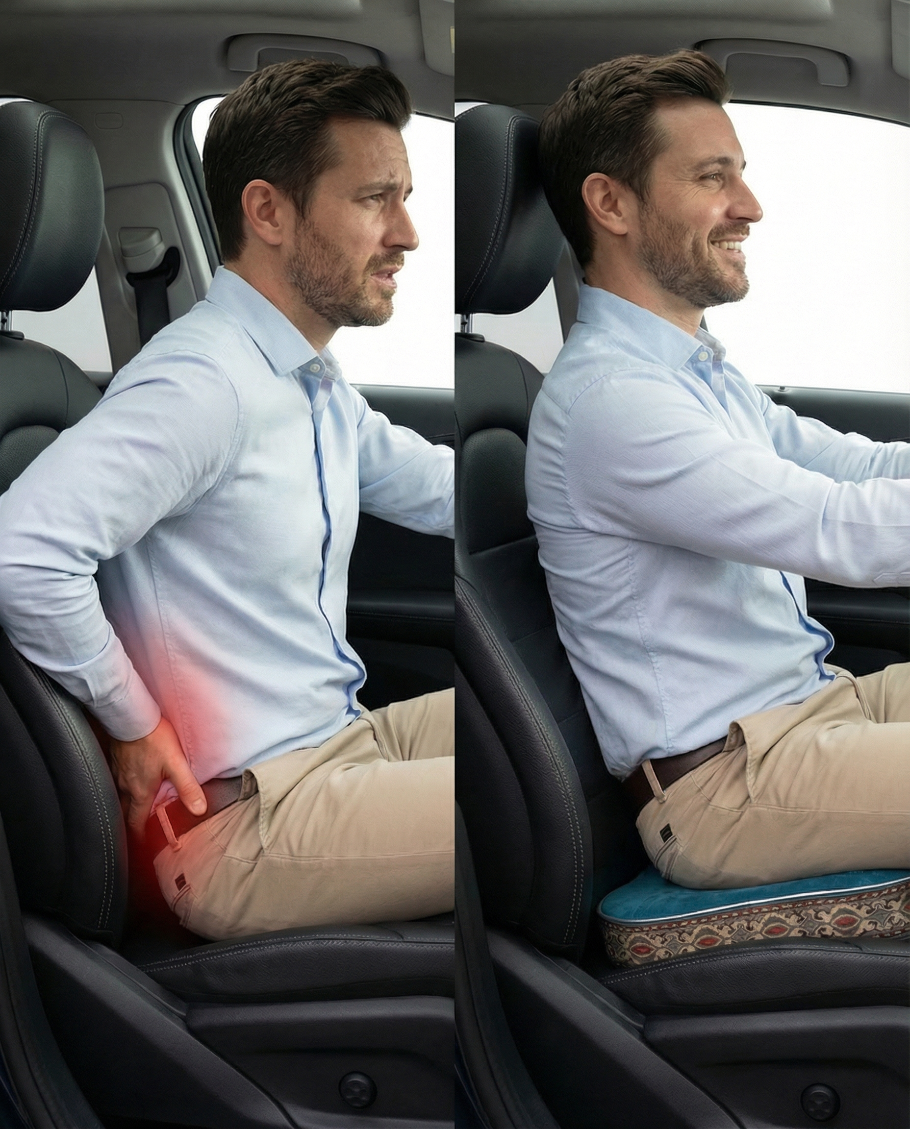 Coussin Orthopédique Coccyx Premium