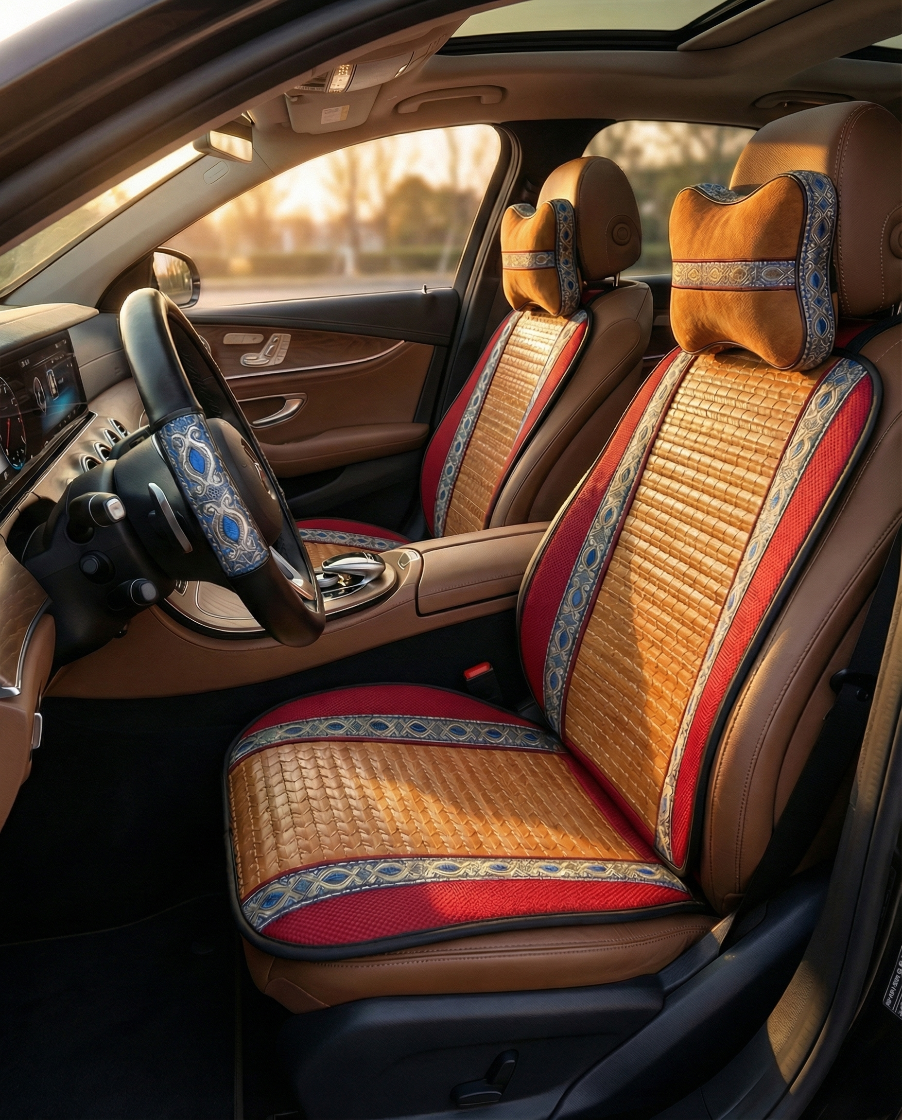 Ensemble Auto Premium Atlas – Bambou & Sfifa Marocaine
